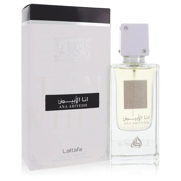Ana Abiyedh I Am White by Lattafa for Unisex. Eau De Parfum Spray (Unisex) 2 oz | Perfumepur.com