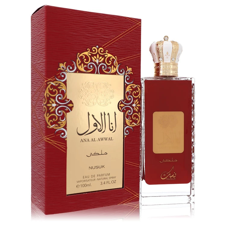 Ana Al Awwal Rouge by Nusuk - Eau de Parfum Spray 3.4 oz