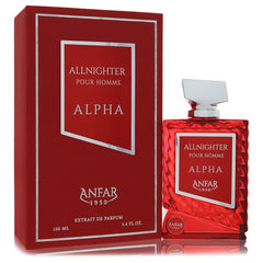 Anfar Anfar All Nighter Alpha by Anfar Extrait De Parfum Spray for men 3.4 oz (100ml)