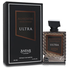 Anfar Anfar All Nighter Ultra by Anfar Extrait De Parfum Spray for men 3.4 oz (100ml)
