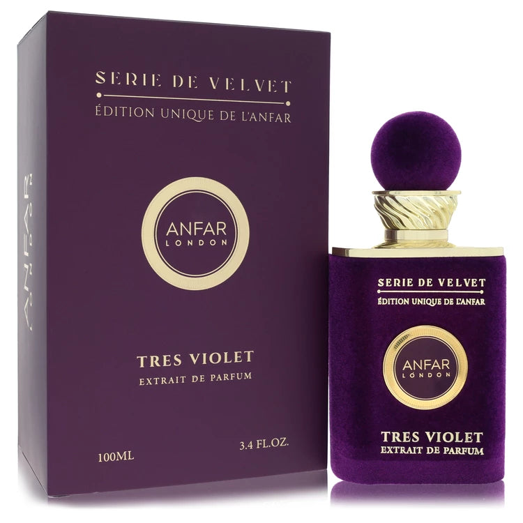 Anfar Anfar London Tres Violet by Anfar Extrait De Parfum Spray for women 3.4 oz (100ml)
