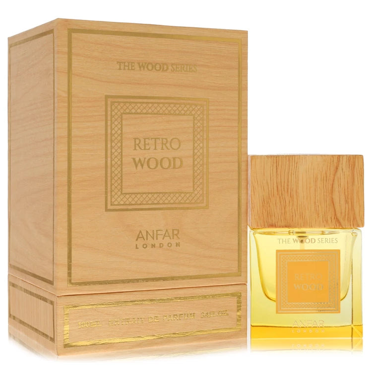 Anfar Anfar Retro Wood by Anfar Extrait De Parfum Spray for men 3.4 oz (100ml)