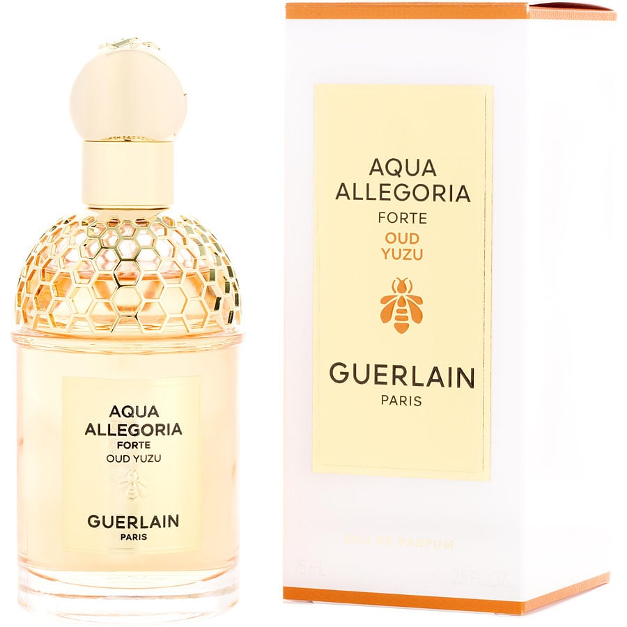 Aqua Allegoria Oud Yuzu Forte By Guerlain for Unisex. Eau De Parfum Refillable Spray 2.5 oz | Perfumepur.com