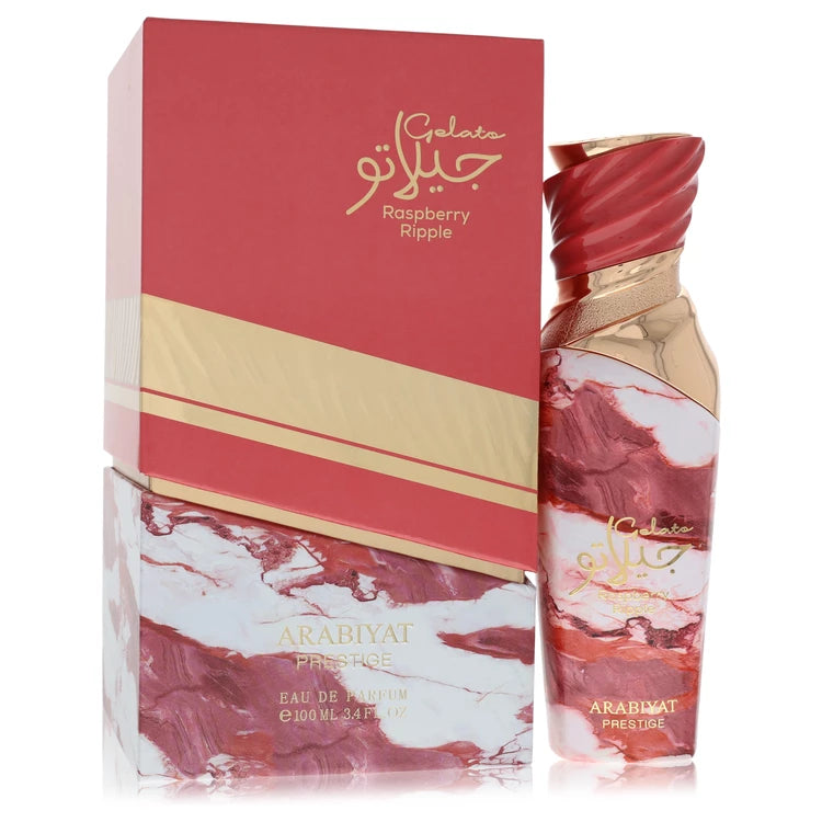 Arabiyat Prestige Gelato Raspberry Ripple by Arabiyat Prestige for Women. Eau De Parfum Spray 3.4 oz | Perfumepur.com