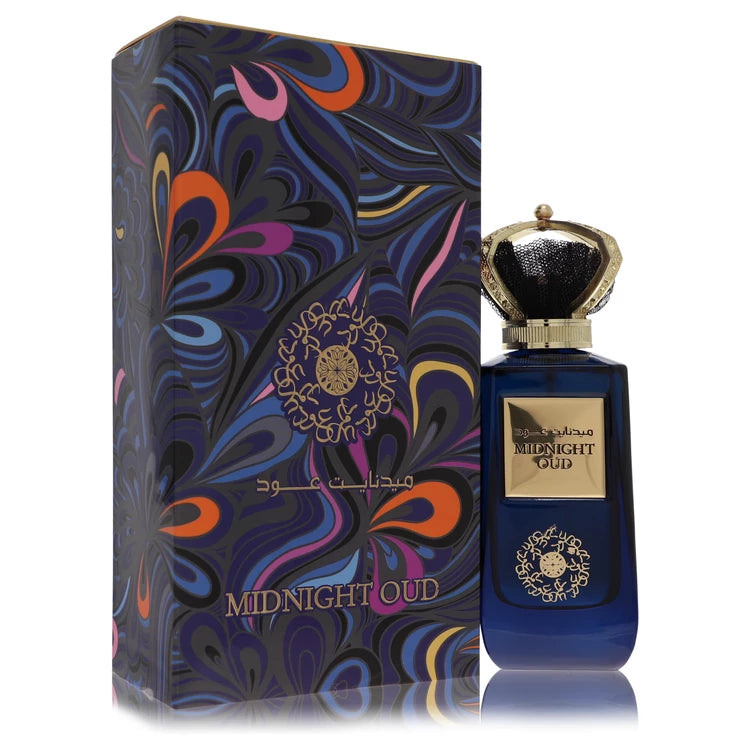 Ard Al Zaafaran Midnight Oud by Al Zaafaran for Unisex. Eau De Parfum Spray (Unisex) 3.4 oz | Perfumepur.com