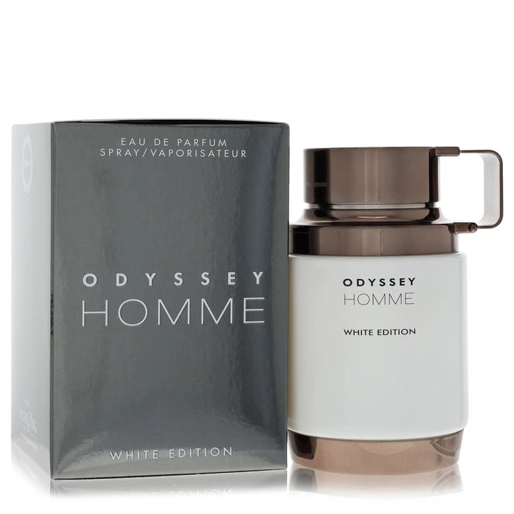 Armaf Odyssey Homme White Edition by Armaf for Men. Eau De Parfum Spray 3.4 oz | Perfumepur.com