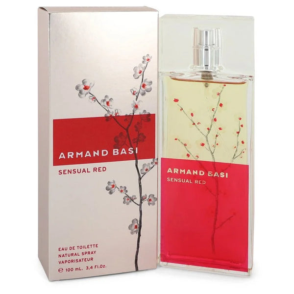 Armand Basi Sensual Red by Armand Basi for Women. Eau De Toilette Spray 3.4 oz | Perfumepur.com