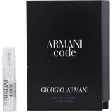 Armani Code By Giorgio Armani for Men. Eau De Toilette Spray Vial On Card | Perfumepur.com