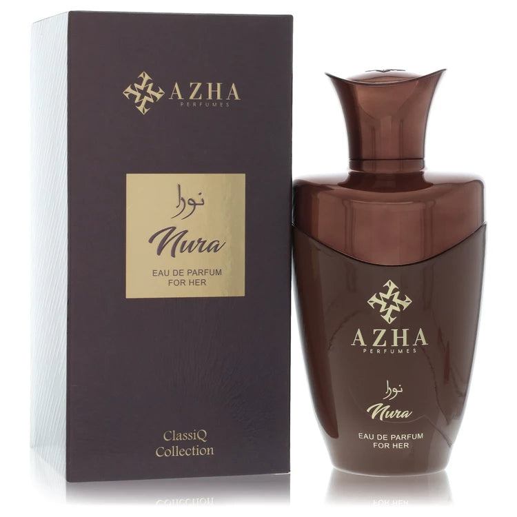 Azha Azha Nura by Azha Eau de Parfum Spray for women 3.3 oz (100ml)