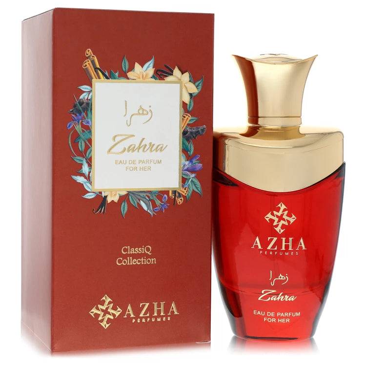 Azha Azha Zahra by Azha Eau de Parfum Spray for women 3.3 oz (100ml)
