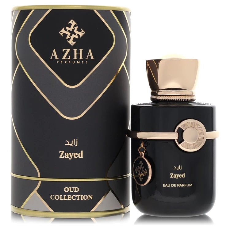 Azha Azha Zayed by Azha Eau de Parfum Spray for men 3.3 oz (100ml)