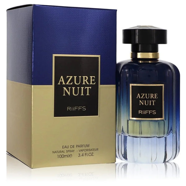 Azure Nuit by Riiffs for Men. Eau De Parfum Spray 3.4 oz | Perfumepur.com