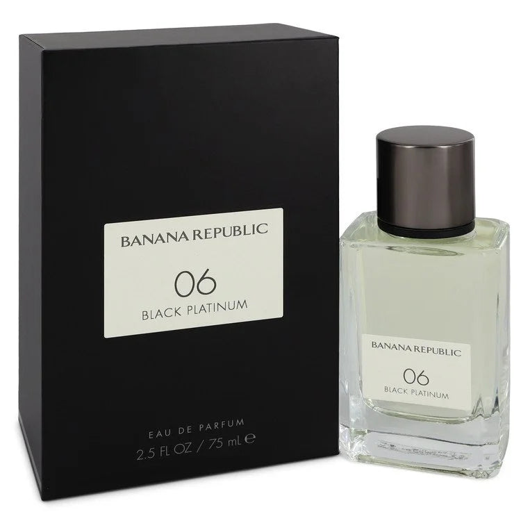Banana Republic 06 Black Platinum by Banana Republic for Unisex. Eau De Parfum Spray (Unisex) 2.5 oz | Perfumepur.com
