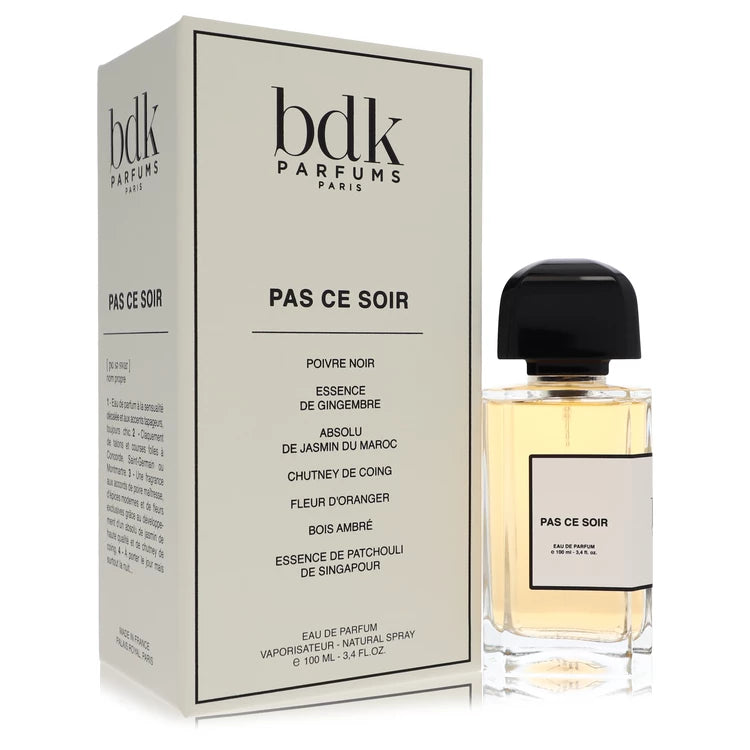 Bdk Pas Ce Soir by Bdk Parfums for Unisex. Eau De Parfum Spray (Unisex) 3.4 oz | Perfumepur.com