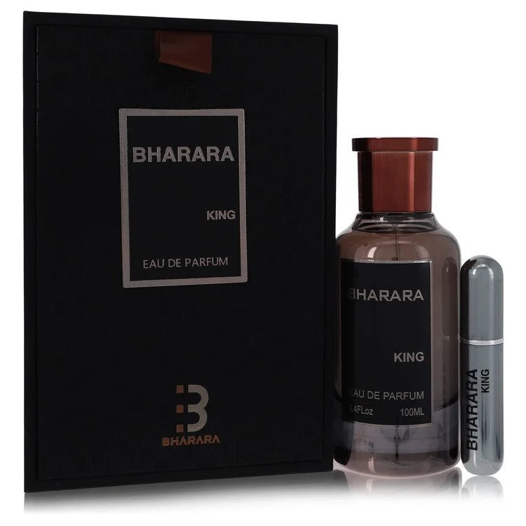 Bharara King Eau De Parfum Spray + Refillable Travel Spray By Bharara Beauty - 3.4 oz