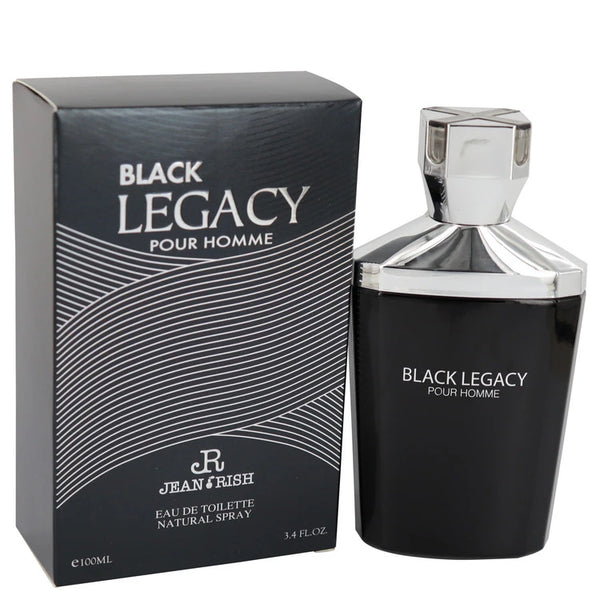 Black Legacy Pour Homme by Jean Rish for Men. Eau De Toilette Spray 3.4 oz | Perfumepur.com