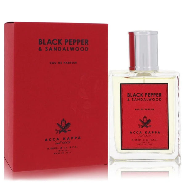 Black Pepper & Sandalwood by Acca Kappa for Men. Eau De Parfum Spray 3.3 oz | Perfumepur.com