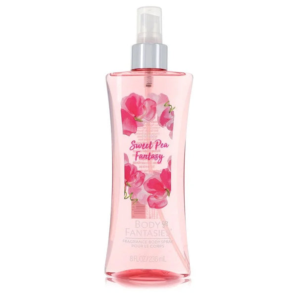 Body Fantasies Signature Pink Sweet Pea Fantasy by Parfums De Coeur for Women. Body Spray 8 oz | Perfumepur.com
