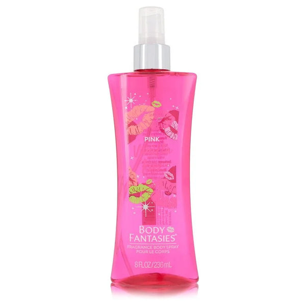 Body Fantasies Signature Pink Vanilla Kiss Fantasy by Parfums De Coeur for Women. Body Spray 8 oz | Perfumepur.com