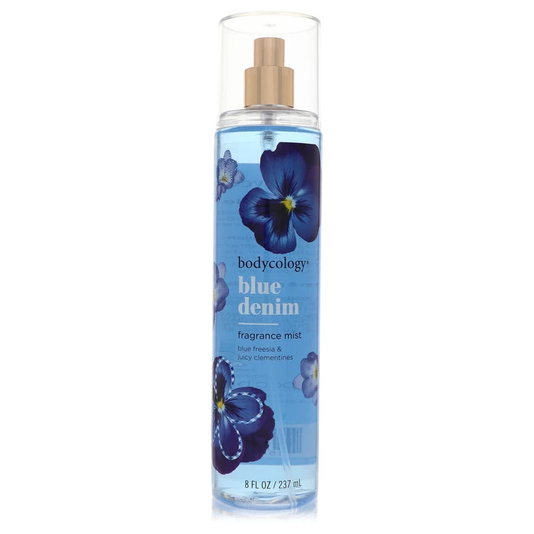 Bodycology Blue Denim by Bodycology for Women. Fragrance Mist Spray 8 oz | Perfumepur.com