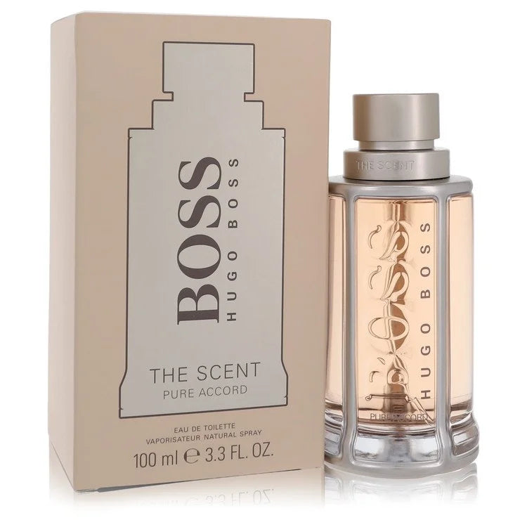 Boss The Scent Pure Accord by Hugo Boss for Men. Eau De Toilette Spray 1.6 oz | Perfumepur.com