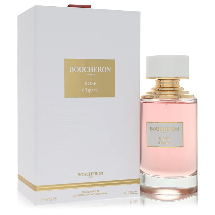 Boucheron Rose D'Isparta by Boucheron for Unisex. Eau De Parfum Spray (Unisex) 4.1 oz | Perfumepur.com