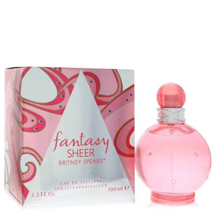 Britney Spears Fantasy Sheer by Britney Spears for Women. Eau De Toilette Spray (Unboxed) 3.3 oz | Perfumepur.com