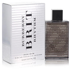 Burberry Brit Rhythm Intense by Burberry for Men. Mini EDT .17 oz | Perfumepur.com