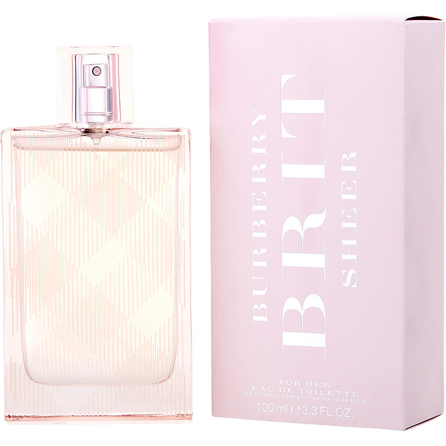 Burberry Brit Sheer By Burberry for Women. Eau De Toilette Spray 3.3 oz | Perfumepur.com