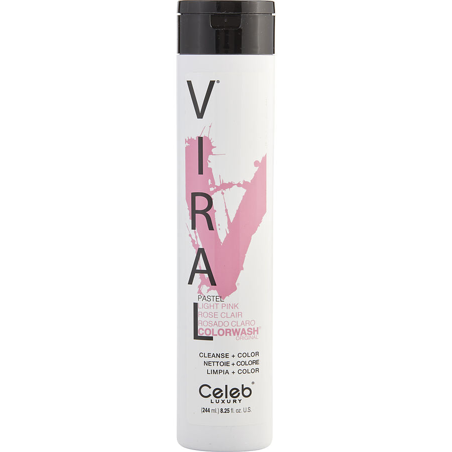Celeb Luxury By Celeb Luxury for Unisex. Viral Colorwash Light Pink 8.25 oz | Perfumepur.com