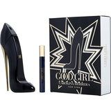 Ch Good Girl By Carolina Herrera for Women. Gift Set (Eau De Parfum Spray 2.7 oz + Eau De Parfum Spray 0.34 oz Mini (Travel Offer)) | Perfumepur.com