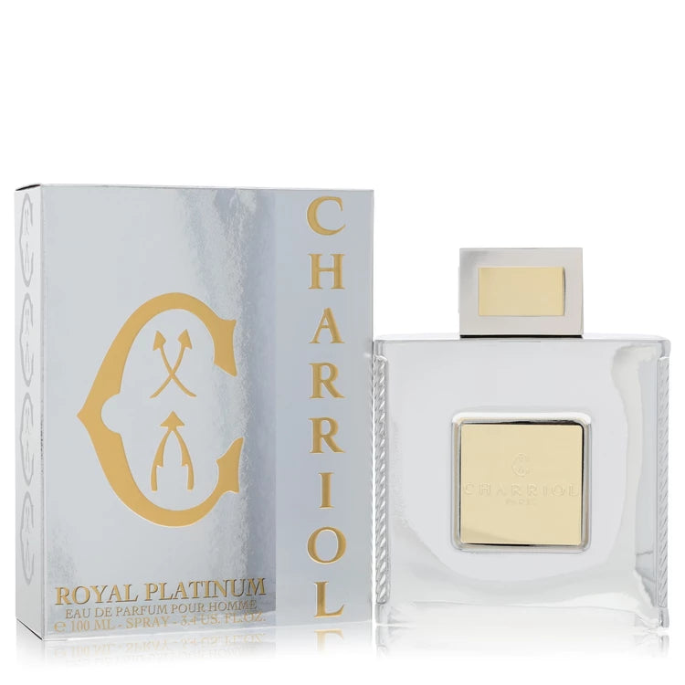 Charriol Charriol Royal Platinum by Charriol Eau de Parfum Spray for men 3.4 oz (100ml)
