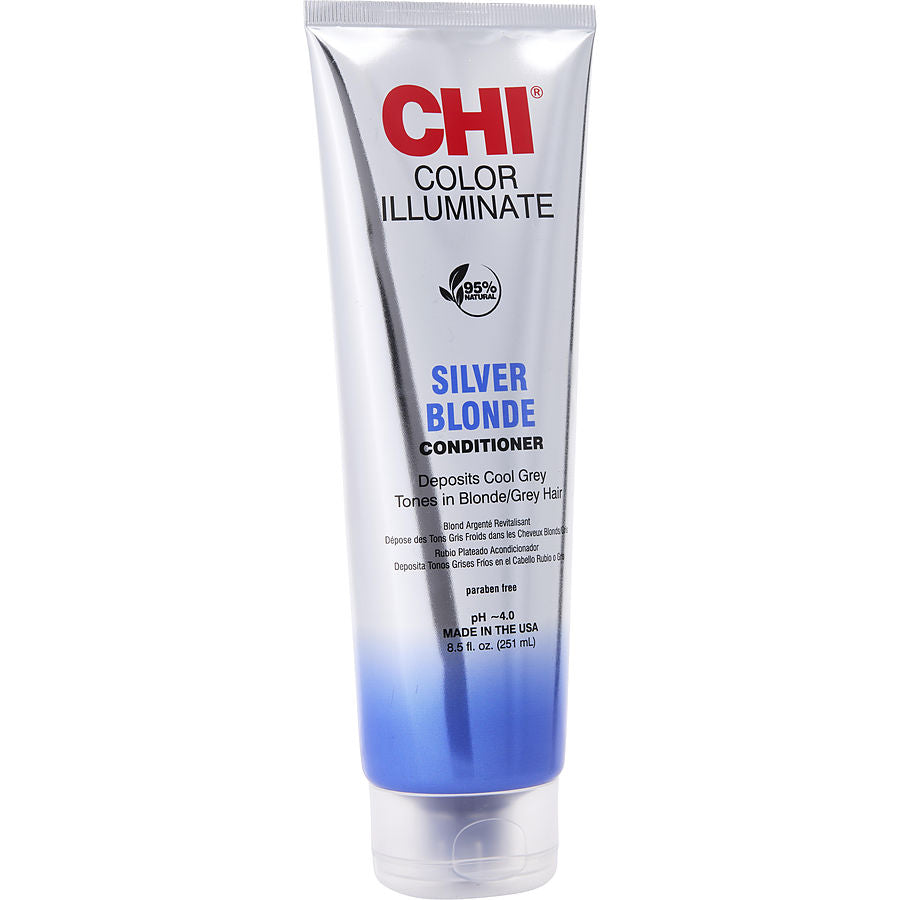 Chi By Chi for Unisex. Color Illuminate Conditioner - Silver Blonde 8.5 oz | Perfumepur.com