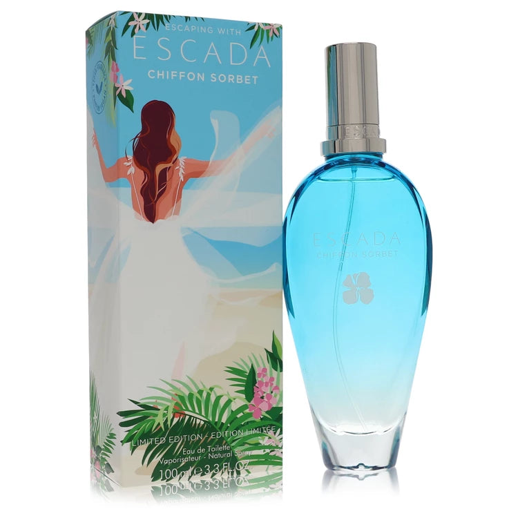 Chiffon Sorbet by Escada for Women. Eau De Toilette Spray 3.3 oz | Perfumepur.com