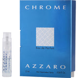 Chrome By Azzaro for Men. Eau De Parfum Spray Vial On Card | Perfumepur.com