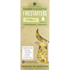 Citronella Firestarters By  for Unisex. Down To Earth Firestarters Fragranced Colored Wax Combined With Recycled And Renewable Material. Box Contains 10X1.8 oz Each Tearaway Pods | Perfumepur.com
