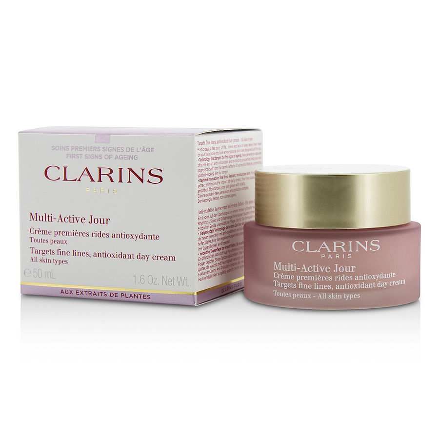Clarins By Clarins for Women. Multi-Active Day Targets Fine Lines Antioxidant Day Cream - For All Skin Types (50ml/1.6oz) | Perfumepur.com