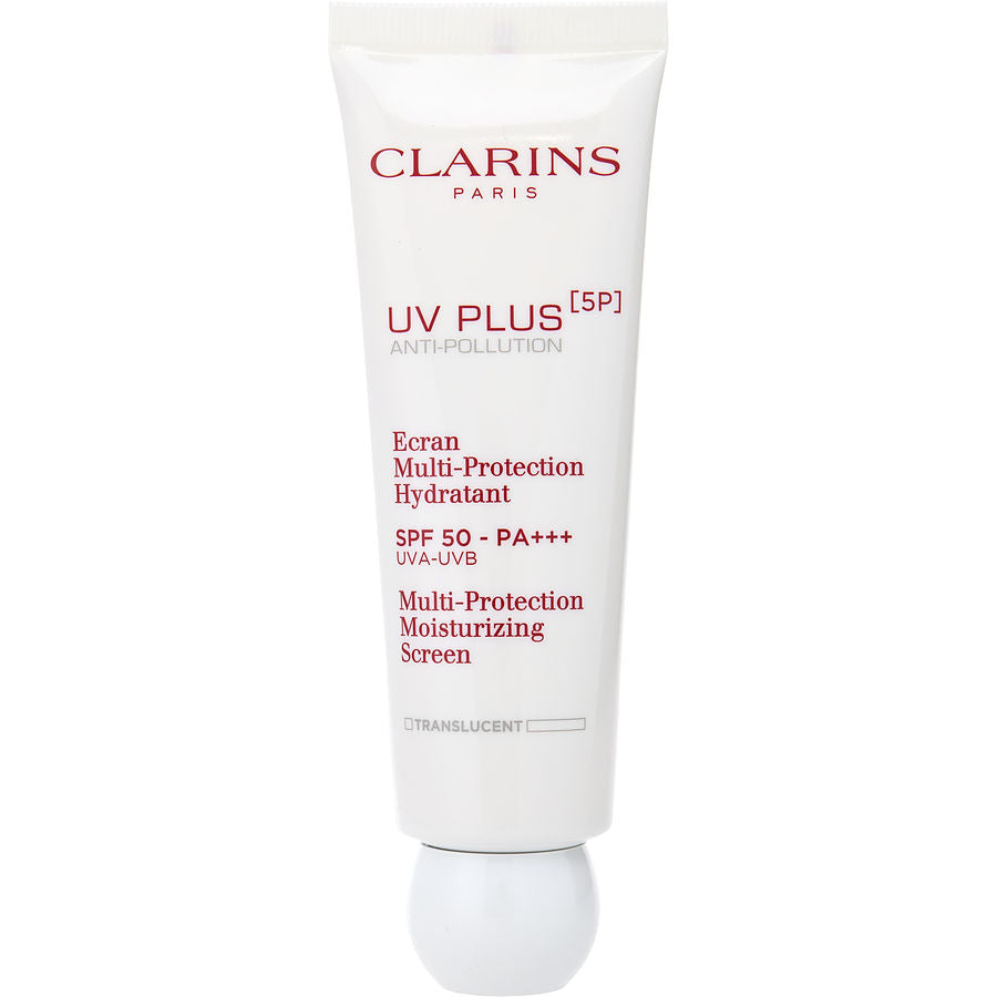 Clarins By Clarins for Women. Uv Plus [5P] Anti-Pollution Multi-Protection Moisturizing Screen Spf 50 Pa+++ - Translucent (50ml/1.6oz) | Perfumepur.com