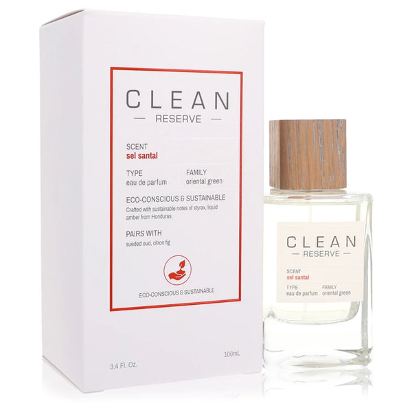 Clean Reserve Sel Santal by Clean for Women. Eau De Parfum Spray 3.4 oz | Perfumepur.com