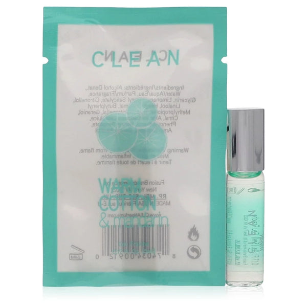 Clean Warm Cotton & Mandarine by Clean for Women. Mini Eau Fraiche .17 oz | Perfumepur.com