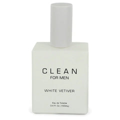Clean White Vetiver by Clean for Men. Eau De Toilette Spray (unboxed) 3.4 oz | Perfumepur.com