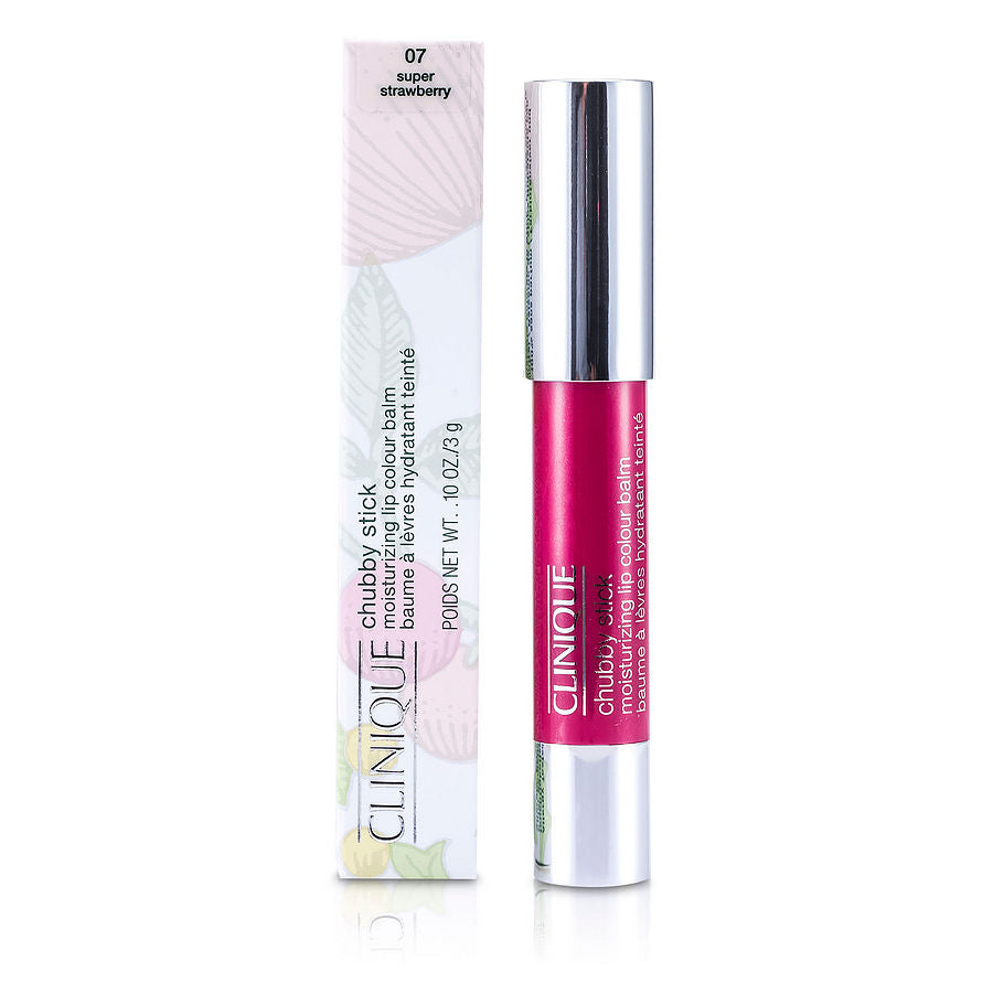 Clinique By Clinique for Women. Chubby Stick Moisturizing Lip Colour Balm - # 07 Super Strawberry (3g/0.10oz) | Perfumepur.com