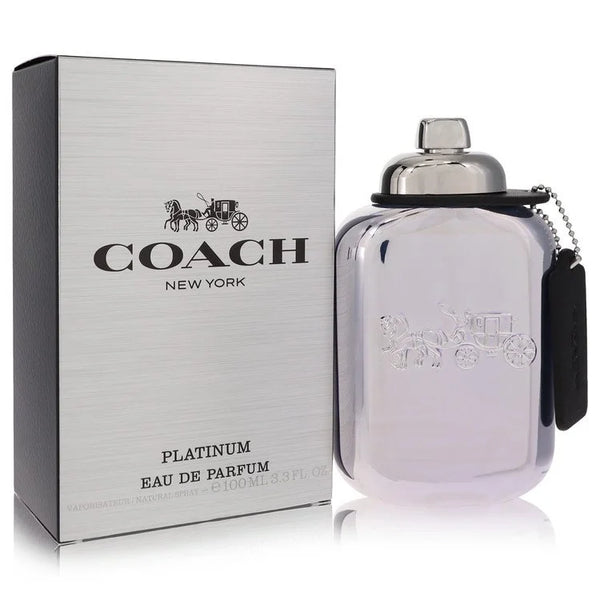 Coach Platinum by Coach for Men. Eau De Parfum Spray 3.3 oz | Perfumepur.com