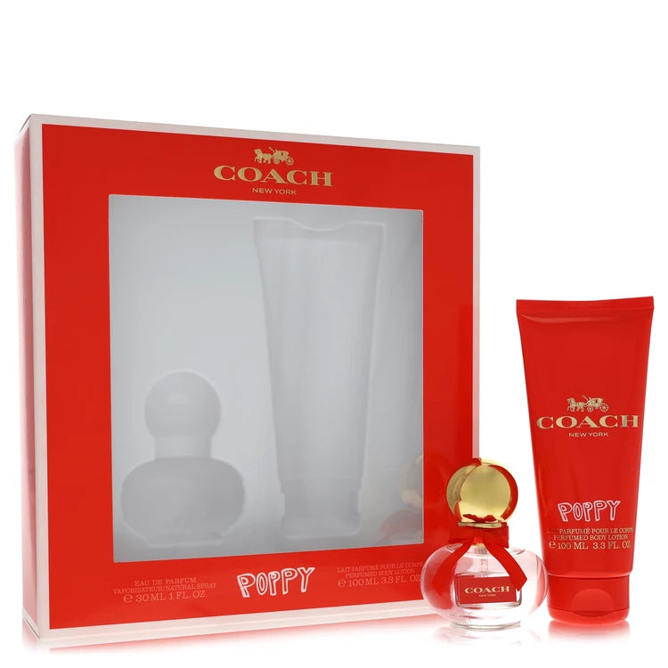 Coach Poppy by Coach for Women. Gift Set (1 oz Eau De Parfum Spray + 3.3 oz Body Lotion) | Perfumepur.com