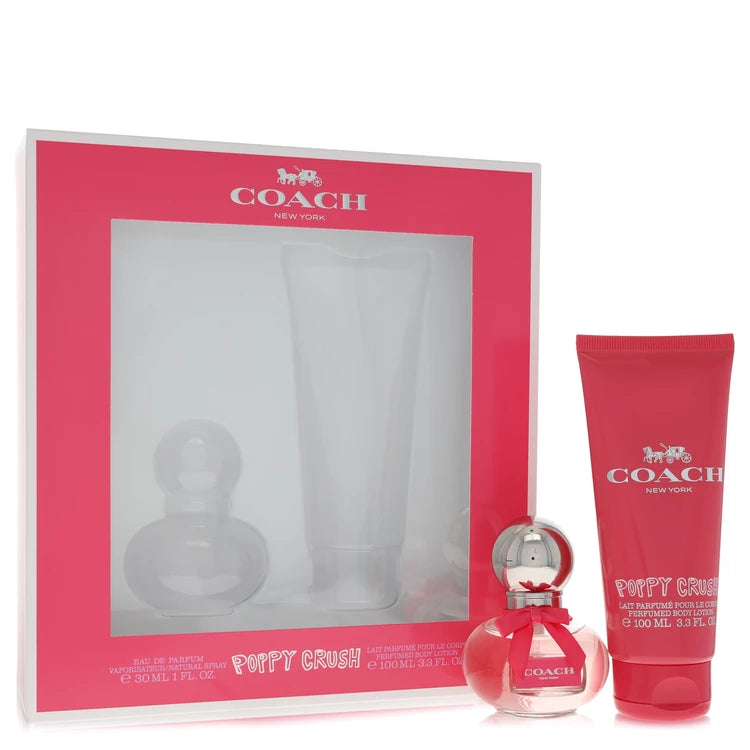 Coach Poppy Crush by Coach for Women. Gift Set (1 oz Eau De Parfum Spray + 3.3 oz Body Lotion) | Perfumepur.com