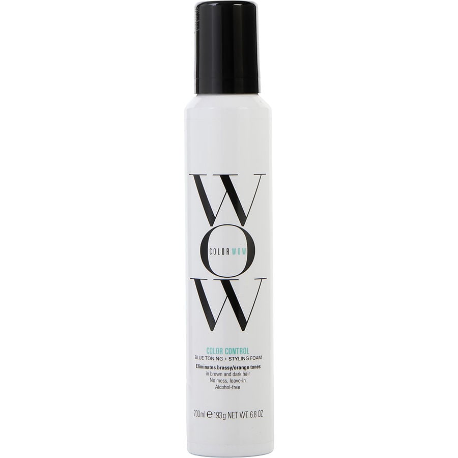 Color Wow By Color Wow for Women. Color Control Toning + Styling Foam - Blue 6.8 oz | Perfumepur.com