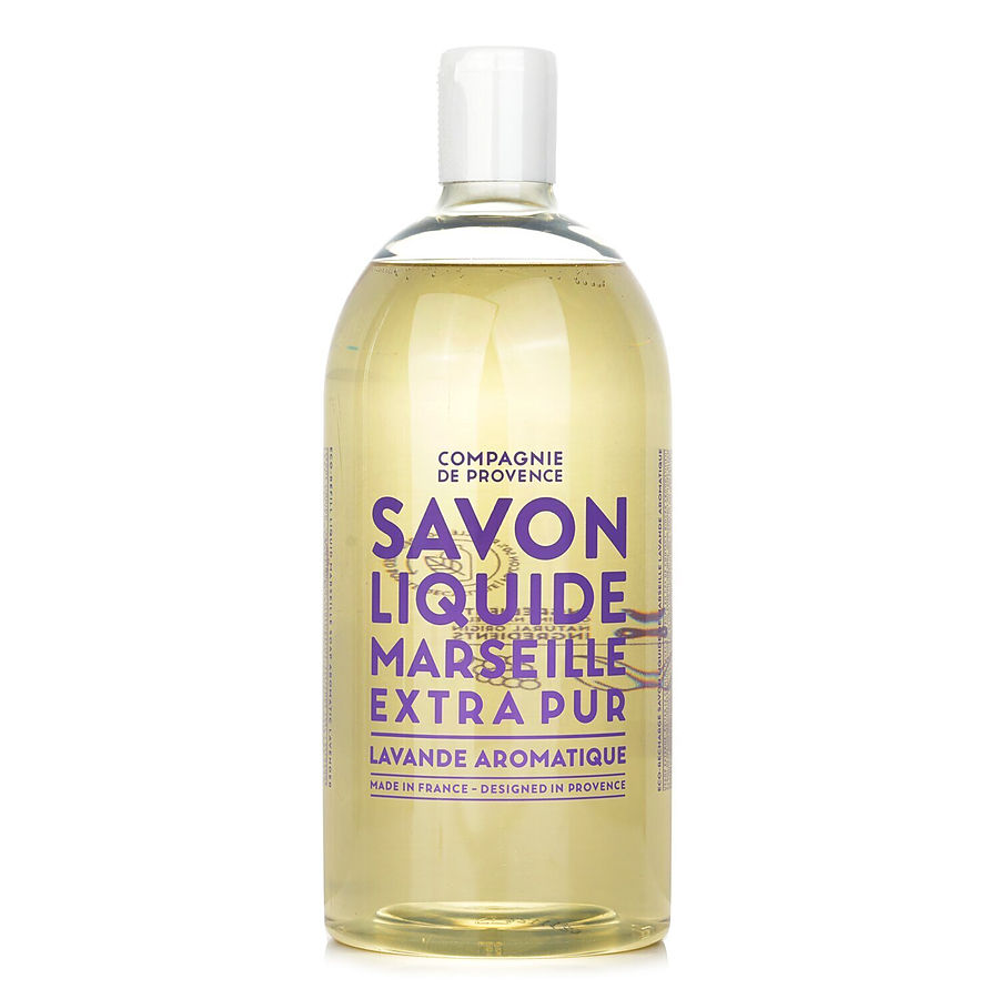Compagnie De Provence By Compagnie De Provence for Women. Liquid Marseille Soap Aromatic Lavender Refill (1000ml/33.8oz) | Perfumepur.com