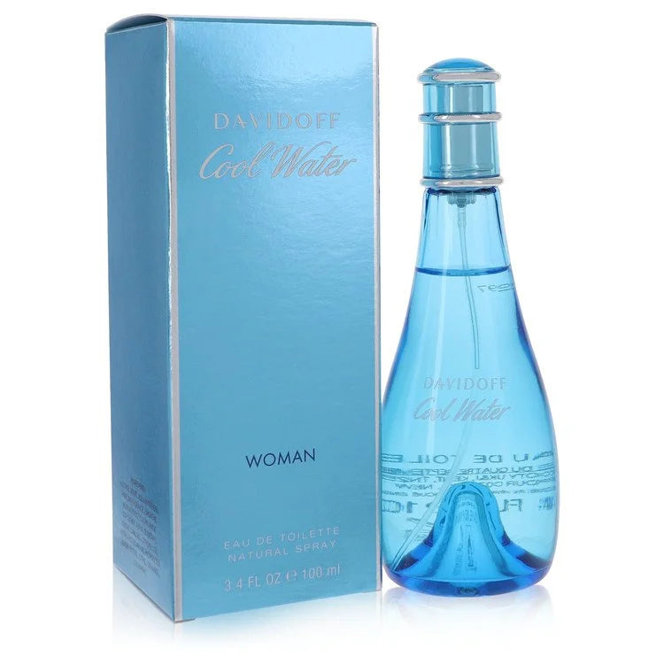 Cool Water by Davidoff for Women. Gift Set (3.4 oz Eau De Toilette Spray + 2.5 oz Body Lotion + 2.5 oz Shower Gel) | Perfumepur.com