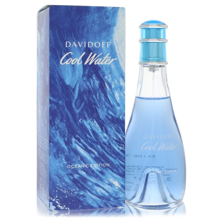 Cool Water Oceanic Edition by Davidoff for Women. Eau De Toilette Spray (Unboxed) 3.3 oz | Perfumepur.com