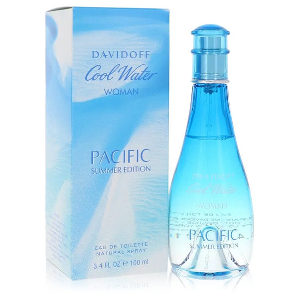 Cool Water Pacific Summer by Davidoff for Women. Eau De Toilette Spray 3.4 oz | Perfumepur.com